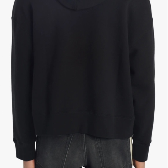 Palm Angels Logo Appliqué Cotton Hoodie - Picture 2 of 2